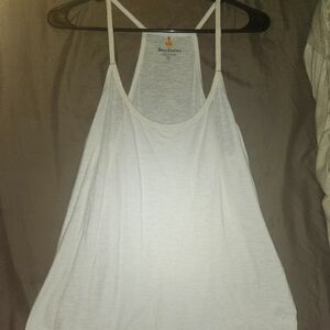 Juicy Couture White Sleeveless Backless Camisole